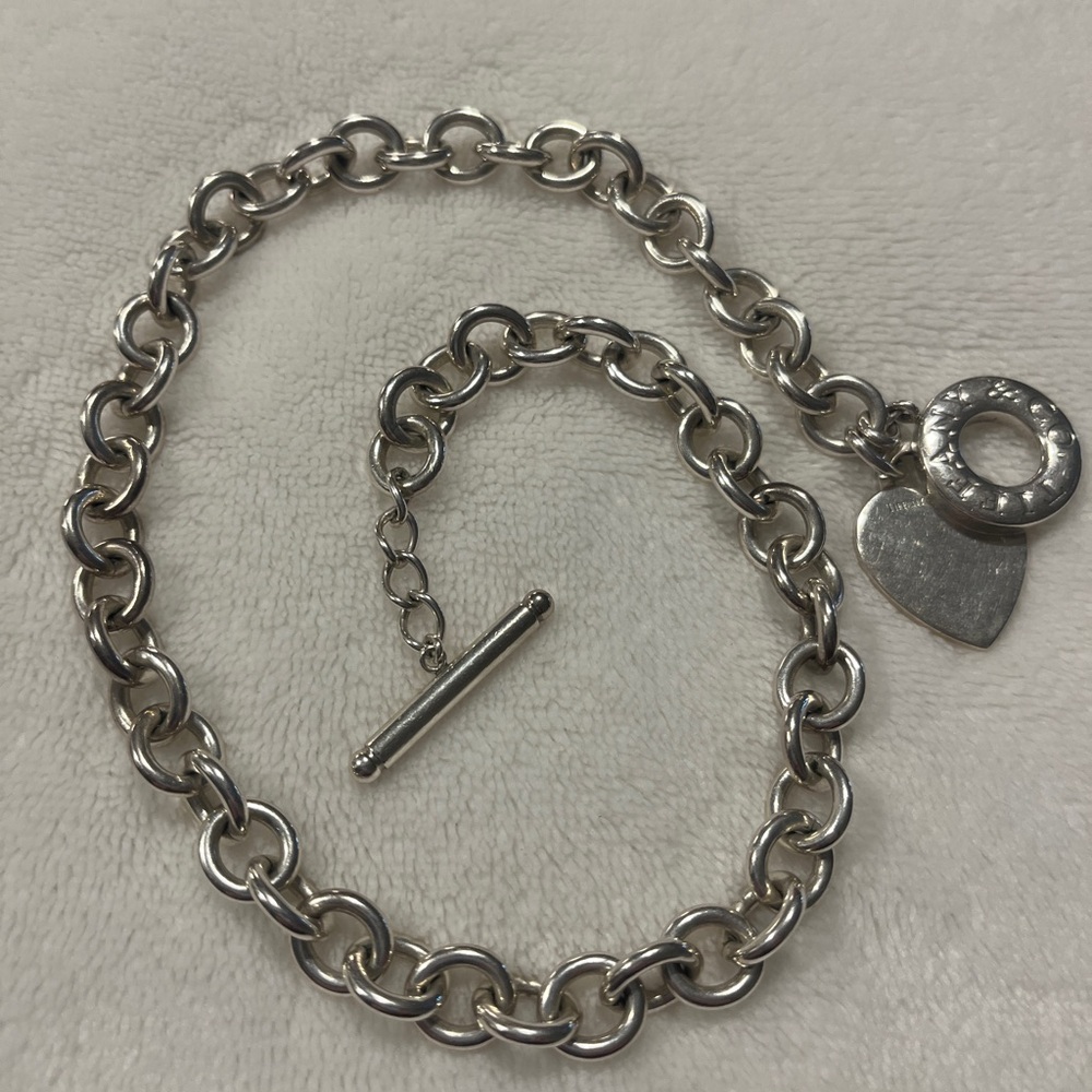 Tiffany & Co. Silver Heart Necklace